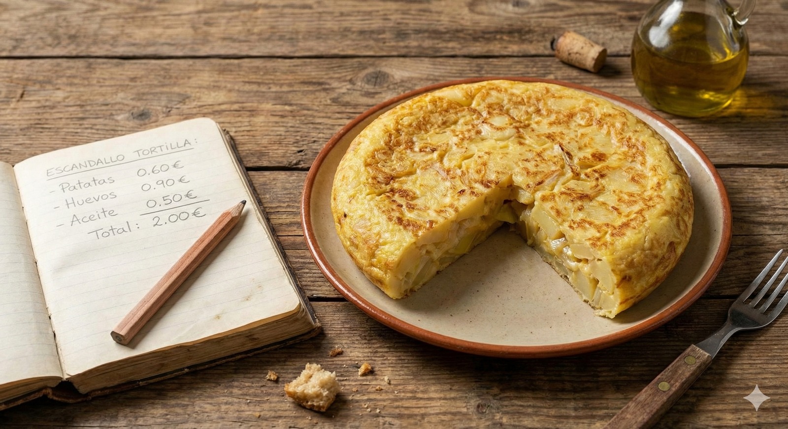 Hoja de cálculo de costes de cocina